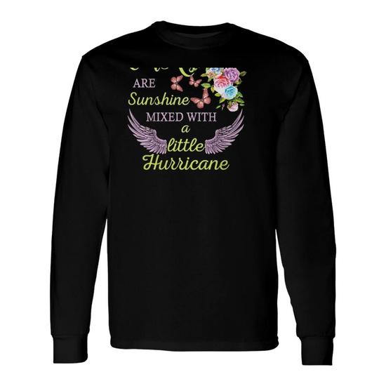 Nurses Are Sunshine Mixed Little Hurricane T-Shirt Nurses Are Sunshine Mixed Little Hurricane T-Shirt