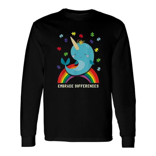 Embrace Differences Puzzle T-Shirt Autism Awareness Tee Embrace Differences Puzzle T-Shirt Autism Awareness Tee
