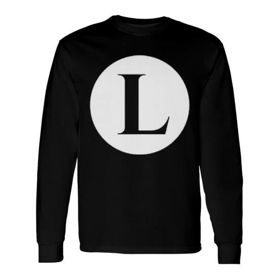 Enjoy Cool L Alphabet Cute Initial Monogram Letter L Long