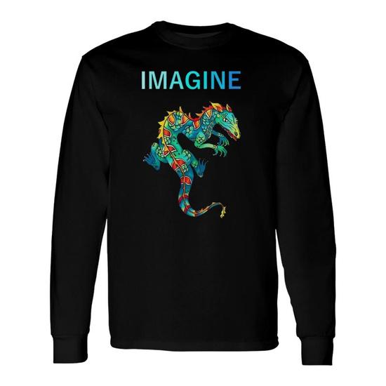 Imagine Fantasy Dragon Tattoo Style T-Shirt Imagine Fantasy Dragon Tattoo Style T-Shirt