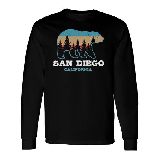 San Diego California Grizzly Bear Nature Vintage Souvenir Tank Top San Diego California Grizzly Bear Nature Vintage Souvenir Tank Top