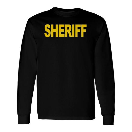 Sheriff Shirt Front Print Law Enforcement Clothing Sheriff Shirt Front Print Law Enforcement Clothing