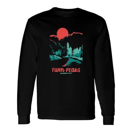Twin Peaks Classic Tonal Color Pop Poster Graphic T-Shirt