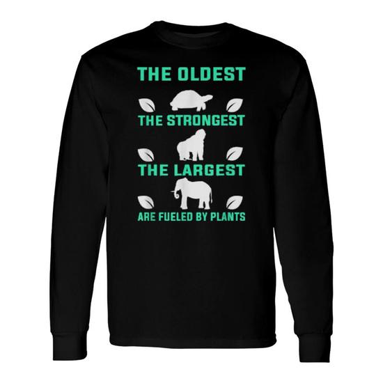Plant Powered Vegan Elephant T-Shirt - Funny Veganism Quote