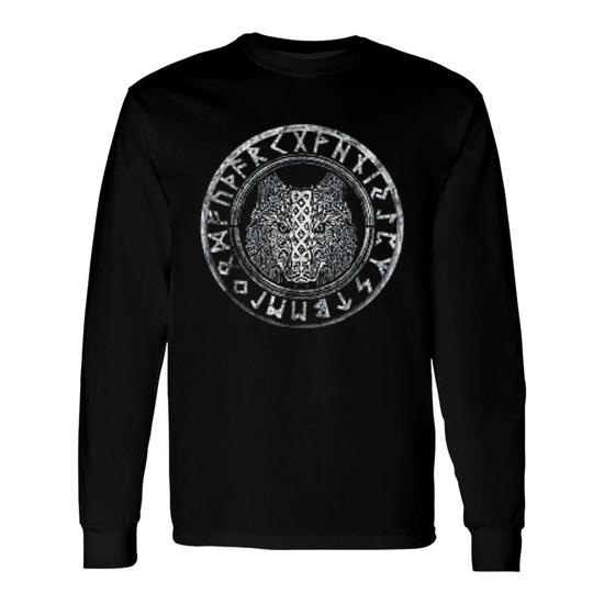 Viking Wolf Shirt - Norse Mythology - Wolf Face