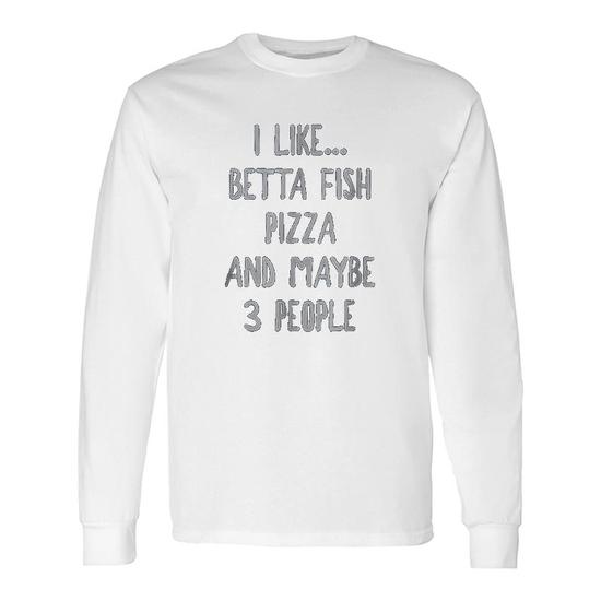 I Like Fishing And Maybe 3 People Retro Fishing Lover Long Sleeve