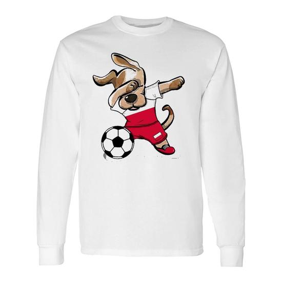 Dabbing Soccer Boy Poland Jersey Shirt - Polish Football