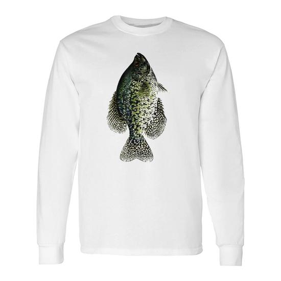 Giant Crappie Slab Crappie Fishing Long Sleeve T-Shirt T-Shirt