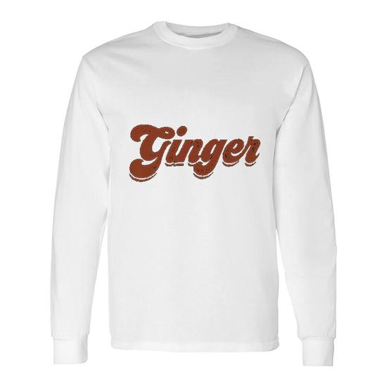 ginger color shirt