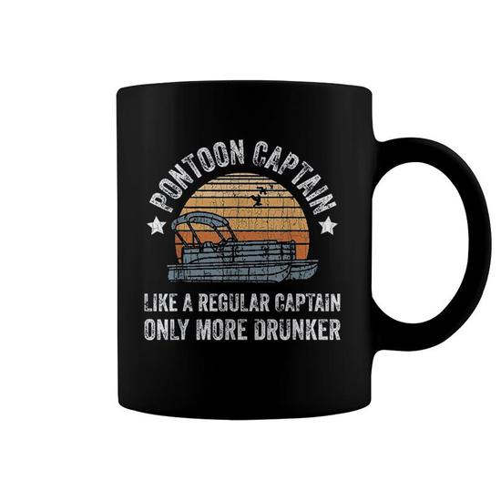 Pontoon Boat Gifts, Pontoon Captain Mug, Personalized Pontoon Gift