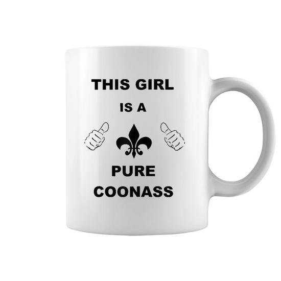 Louisiana Girl Funny Coonass Cajun Pride Raglan Baseball Tee T-Shirt