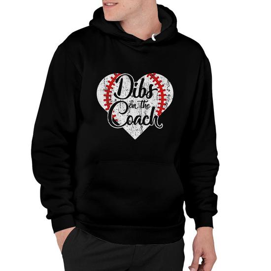 Dibs On The Coach Meaning Gift Hoodie Thegiftio UK