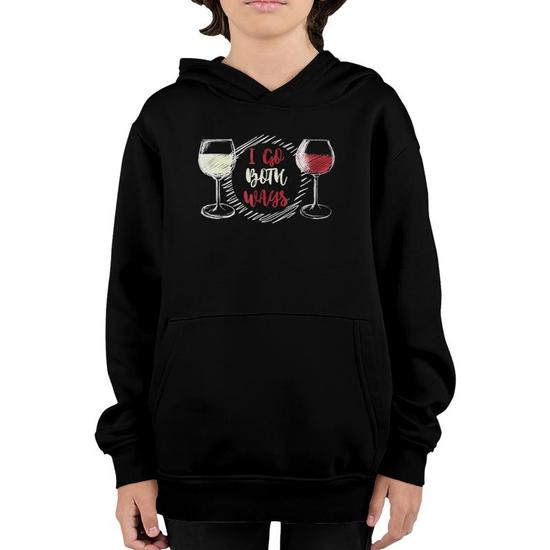 I Go Both Ways Wine Shirt - Wine Lover Novelty Gifts I Go Both Ways Wine Shirt - Wine Lover Novelty Gifts