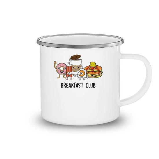 Kawaii Breakfast Club Funny Foodie T-Shirt