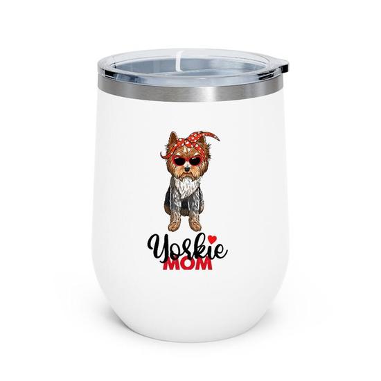 Yorkie Wine Tumbler Yorkie Wine Tumbler