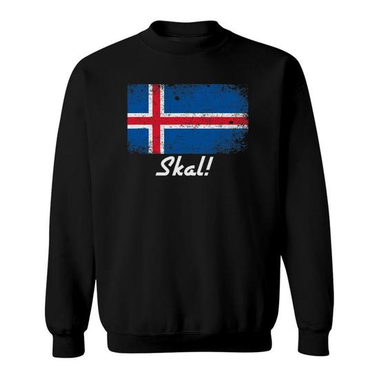 Skal Norwegian Flag Friendship Scandinavian Drinking T-Shirt