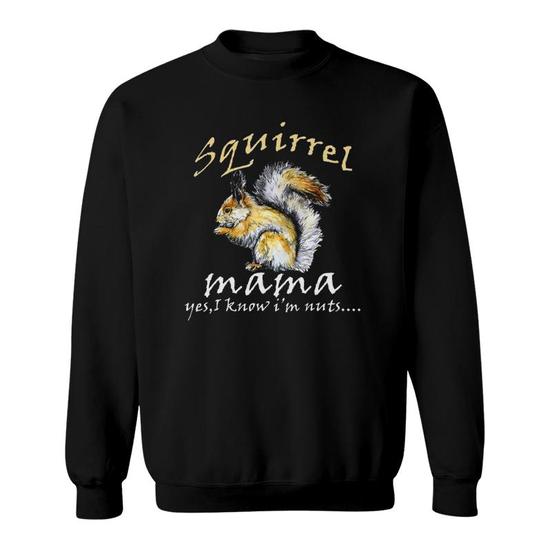 Squirrel Mama T-Shirt For Women Squirrel Mama T-Shirt For Women