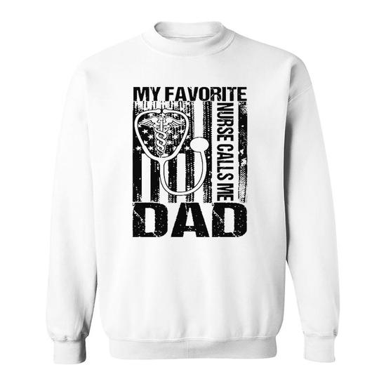 Mens My Favorite Nurse Calls Me Dad Shirt Dad For Fathers Day T-Shirt Mens My Favorite Nurse Calls Me Dad Shirt Dad For Fathers Day T-Shirt