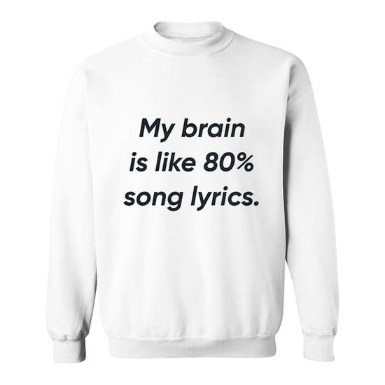 Sweatshirt song lyrics sale