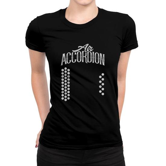Funny Air Accordion Tshirt For Instrumental Players Funny Air Accordion Tshirt For Instrumental Players
