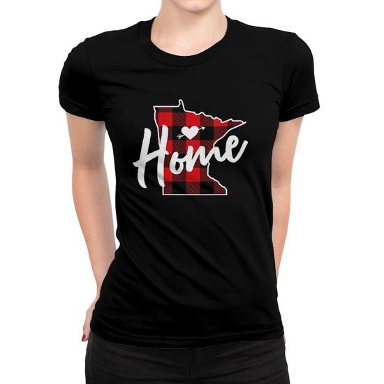 Buffalo Plaid Minnesota Home State Shirt Lumberjack Gift