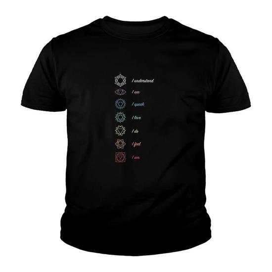 7 Chakras T Shirt Namaste Kundalini Yoga Tee 7 Chakras T Shirt Namaste Kundalini Yoga Tee