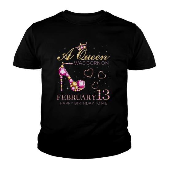 On This Day A Queen Was Born Happy Birthday To Me T-Shirt On This Day A Queen Was Born Happy Birthday To Me T-Shirt