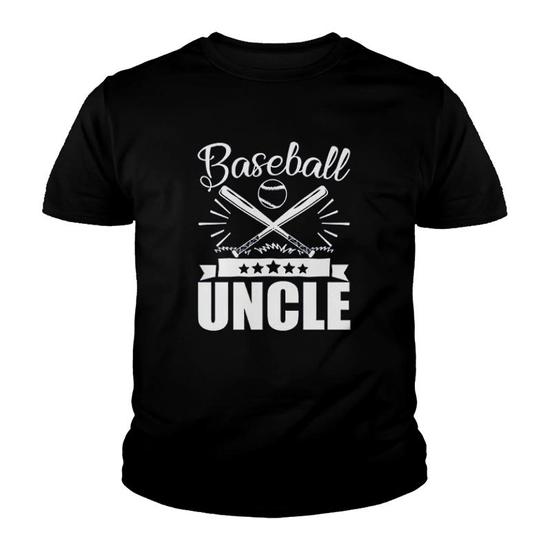 Baseball Uncle Youth T-Shirt