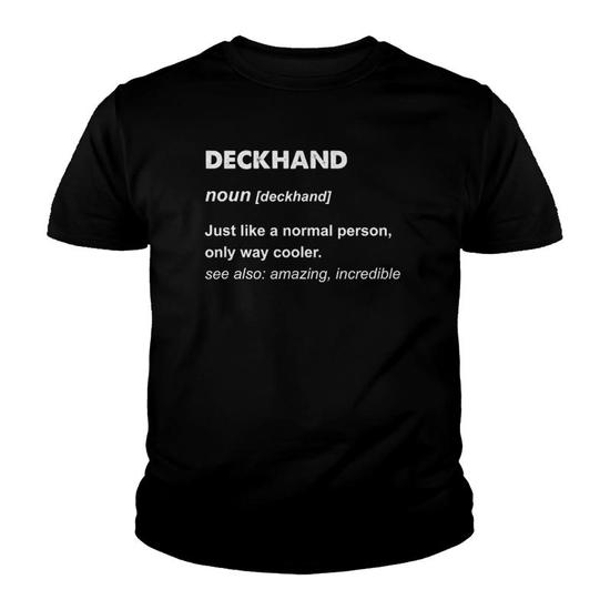 This Is What An Awesome Deckhand Looks Like T-Shirt This Is What An Awesome Deckhand Looks Like T-Shirt