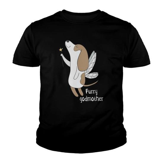 Furry Godmother Funny Cute Fairy Dog Lover T Shirt Furry Godmother Funny Cute Fairy Dog Lover T Shirt