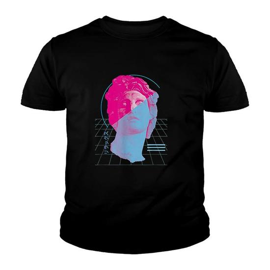 Vaporwave Aesthetic Retro Tshirt Gift -Men Women Youth