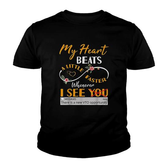 My Heart Beats Faster Whenever I See Vto T-Shirt My Heart Beats Faster Whenever I See Vto T-Shirt