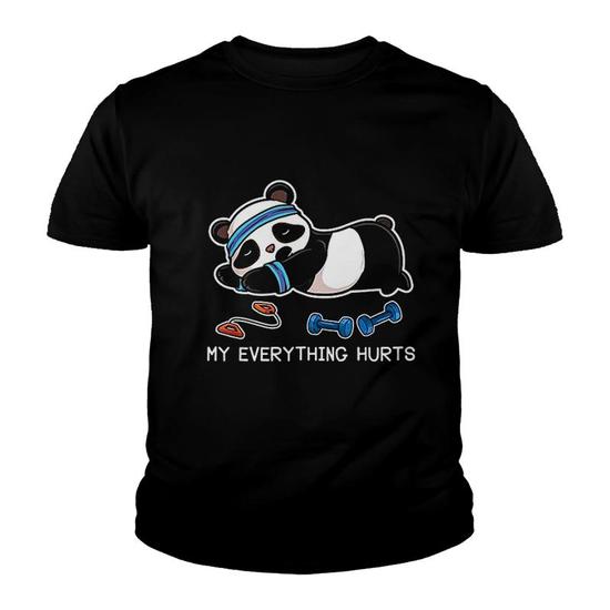 My Everything Hurts Panda Gymer T-Shirts For Gymer My Everything Hurts Panda Gymer T-Shirts For Gymer
