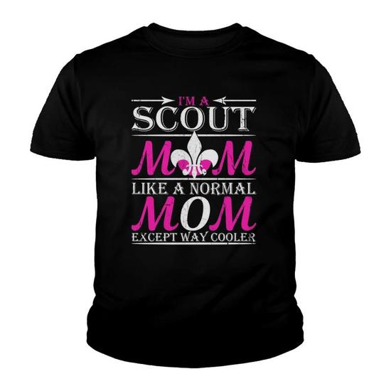 Scout Mom T Shirt Cub Outdoors Boy Leader Scouting Women Scout Mom T Shirt Cub Outdoors Boy Leader Scouting Women
