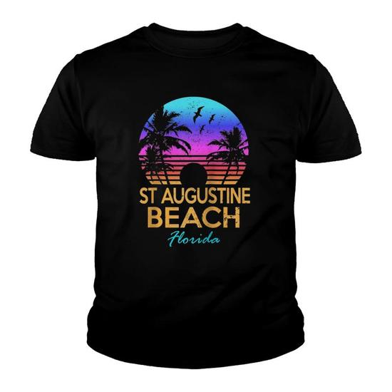 Retro St Petersburg Florida T Shirt Vintage 70s Sunset Tee Retro St Petersburg Florida T Shirt Vintage 70s Sunset Tee