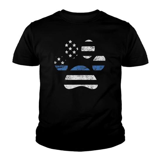 K9 Police Officer Shirt Police Dog Thin Blue Line Gift