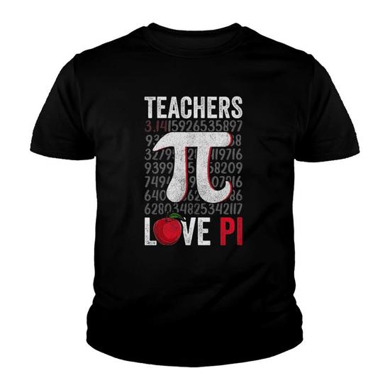 Pi Day Shirt Teachers Love Pi Math Geek Gift Womens Mens