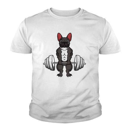 French Bulldog Weightlifting Funny Deadlift Men Fitness Gym Gift