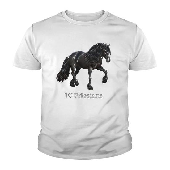 Friesian- Friesian Mom- For Friesian Horse Lover T-Shirt Friesian- Friesian Mom- For Friesian Horse Lover T-Shirt