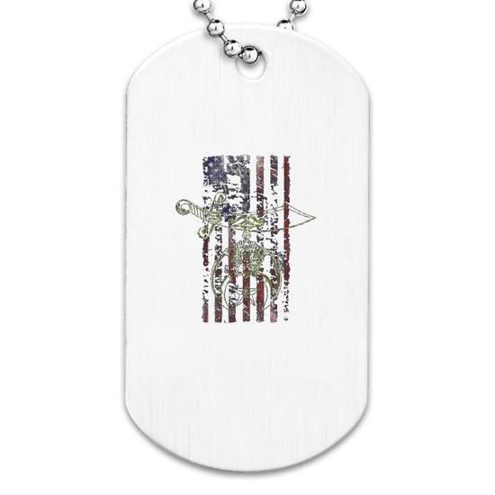 Patriotic Dog Tags Necklaces