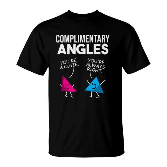 Acute Angle Funny Math Teacher Math Pun Gift Shirt