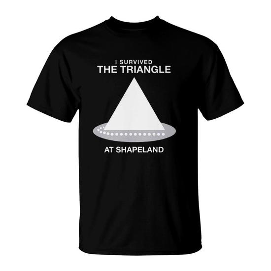 I Survived the Triangle at Shapeland T-Shirt