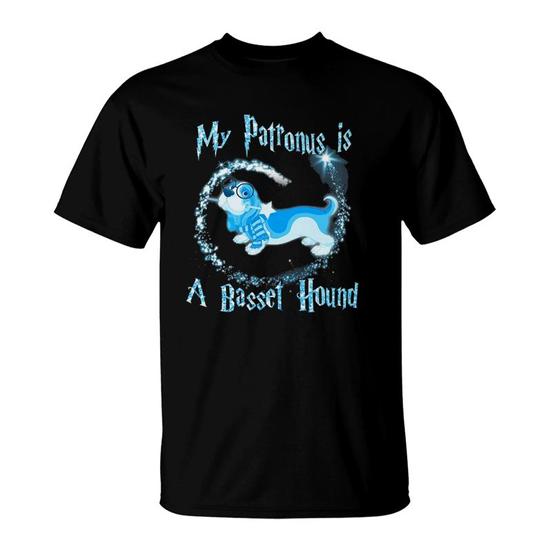 My Patronus Is A Basset Hound Dog Shirt My Patronus Is A Basset Hound Dog Shirt