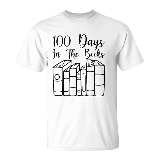 100 Days In The Books Enseignant Anglais Amateur Lecture Hipster T