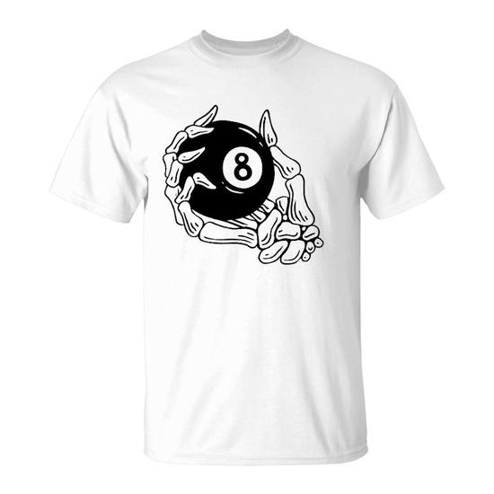 Great Pool Billiards Skull T-Shirt & Gift Great Pool Billiards Skull T-Shirt & Gift
