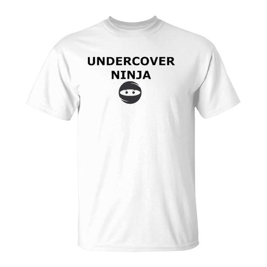 Undercover Ninja Funny Cute For Kids And Adults T-Shirt | Mazezy DE