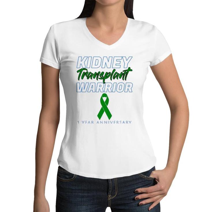 Kidney Transplant First Anniversary One Years 1 Warrior T-Shirt Kidney Transplant First Anniversary One Years 1 Warrior T-Shirt