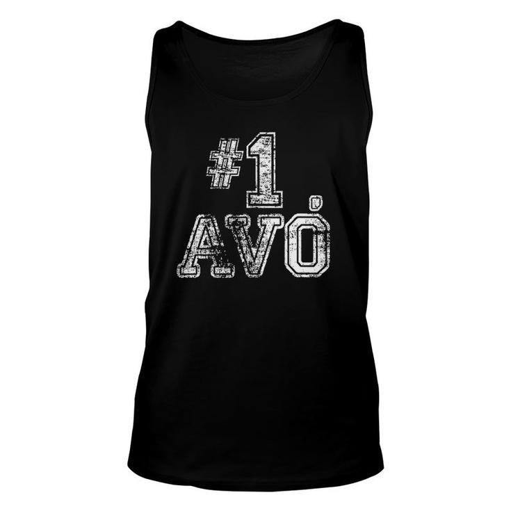 1 Avo - Number One Father's Mother's Day Gift Tee Unisex Tank Top