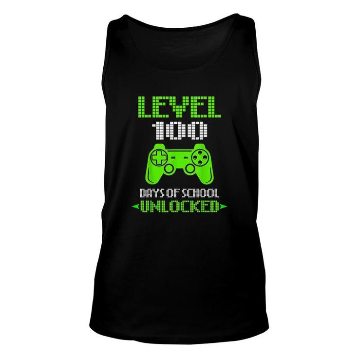 100th Day Of School Video Games Unisex Tank Top