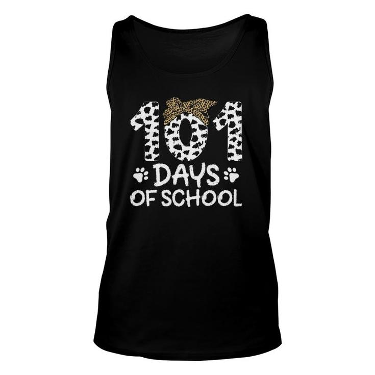 101 Days Of School Dalmatian Dog 101St Day Of School Teacher Tank Top